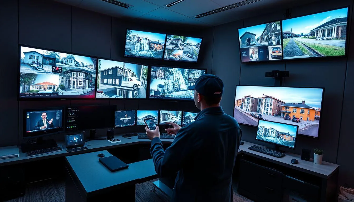 Pengenalan Akses CCTV Modern (c) Ilustrasi AI