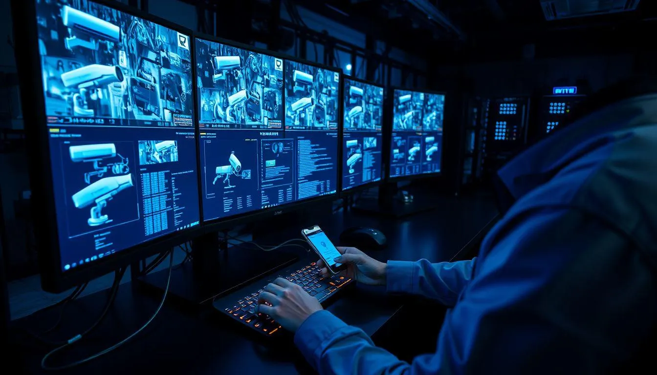 Tips Keamanan Saat Mengakses CCTV Online (c) Ilustrasi AI