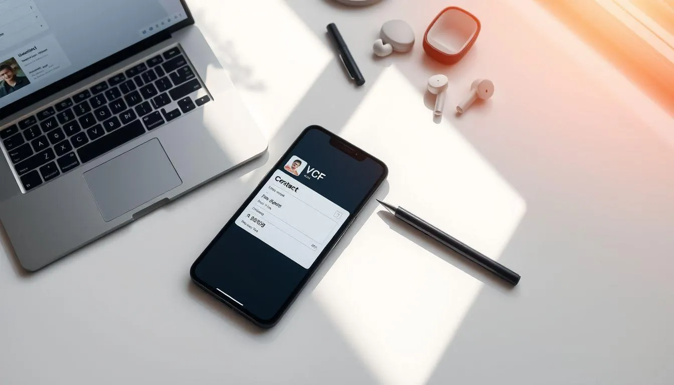 Pengenalan File VCF dan Fungsinya (c) Ilustrasi AI