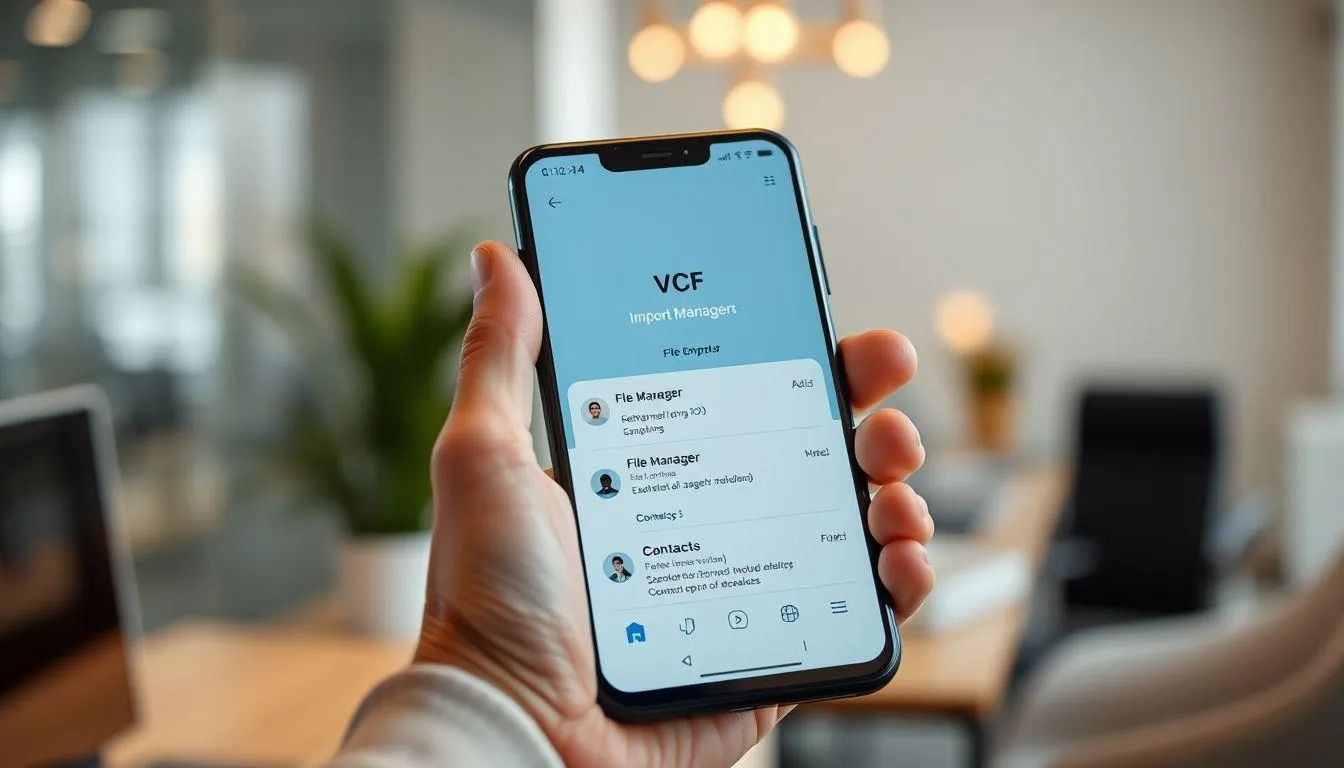 Cara Membuka File VCF di Smartphone Android (c) Ilustrasi AI