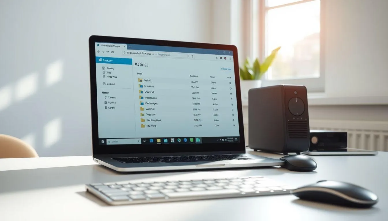 Cara Membuka File VCF di Komputer Windows (c) Ilustrasi AI