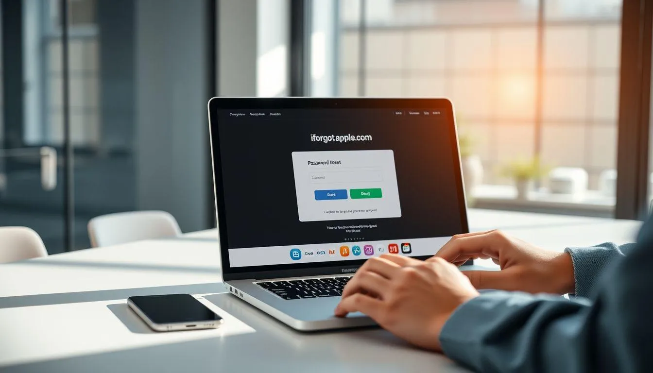 Cara Membuka ID Apple yang Terkunci Melalui Reset Password (c) Ilustrasi AI