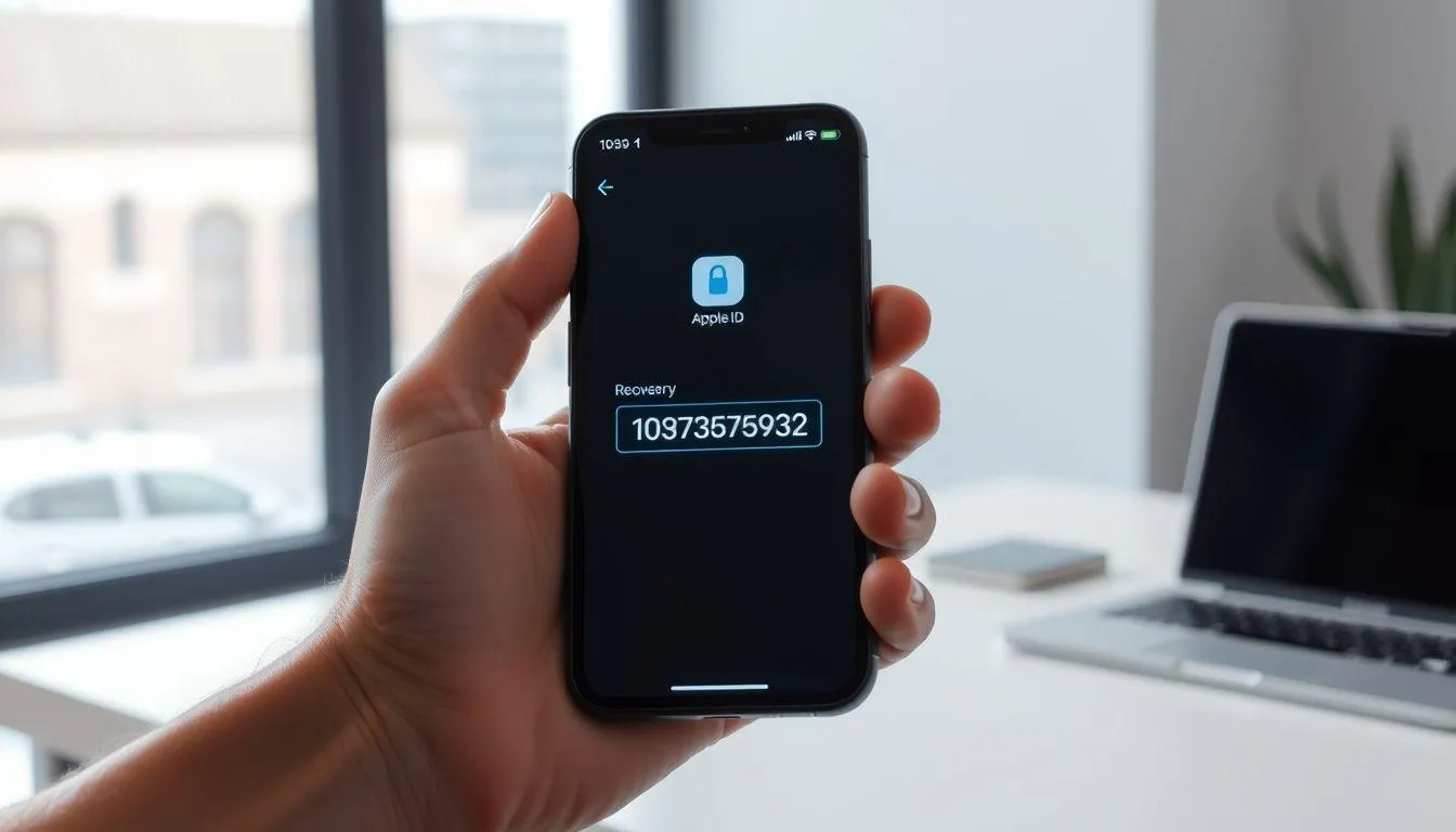 Menggunakan Recovery Key untuk Membuka ID Apple (c) Ilustrasi AI