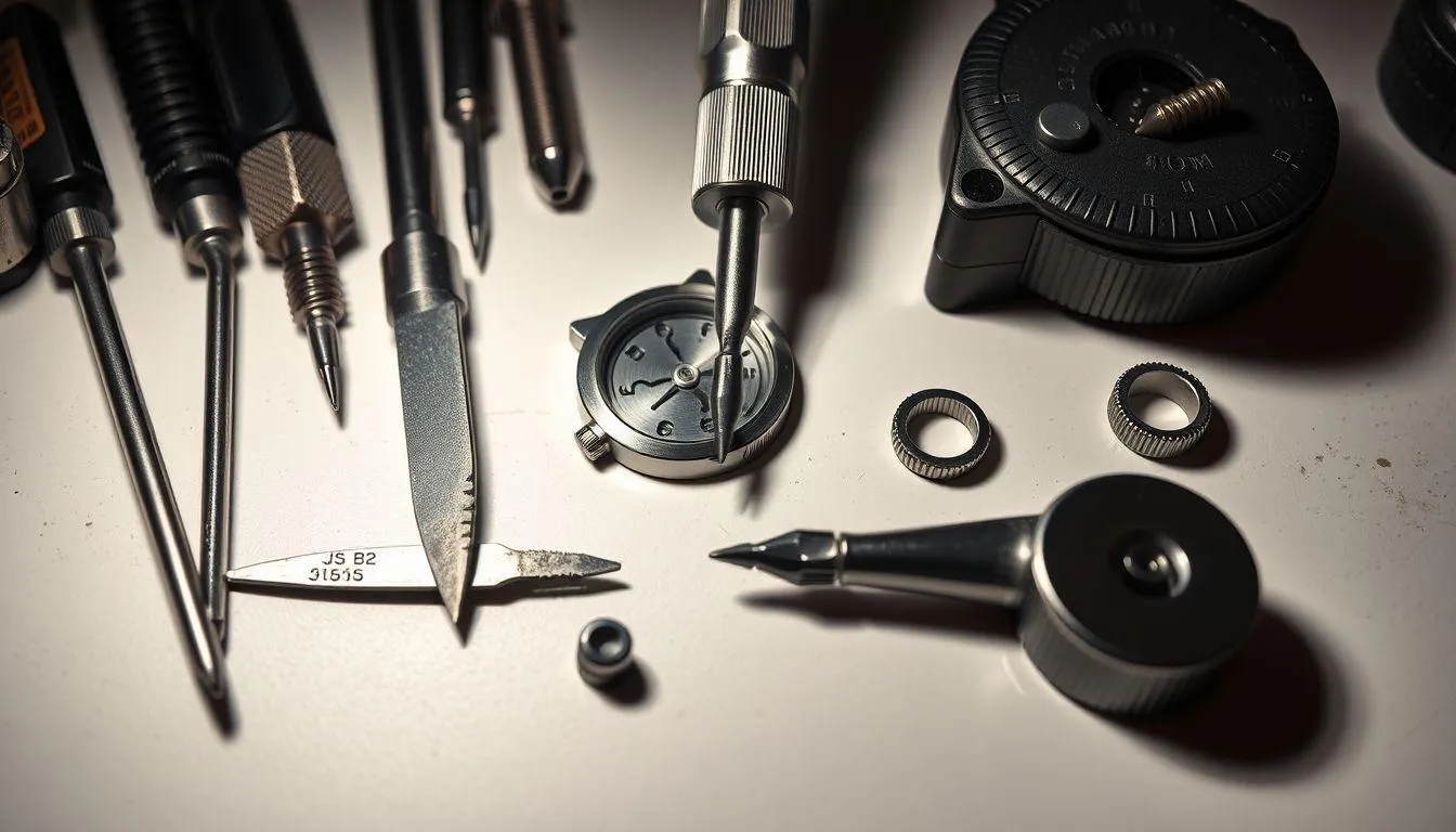 Alat-Alat yang Diperlukan untuk Membuka Jam Tangan (c) Ilustrasi AI