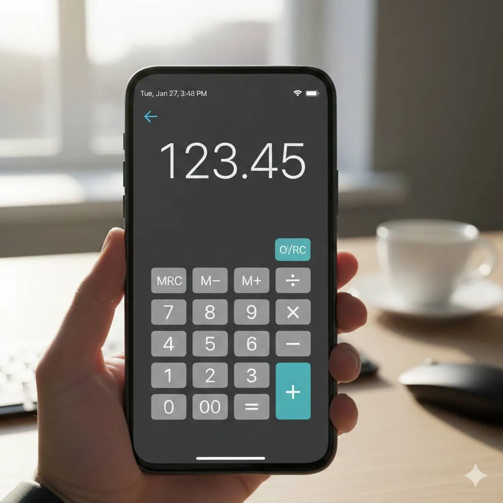 Risiko dan Pertimbangan Penggunaan Kalkulator Rahasia (c) Ilustrasi AI