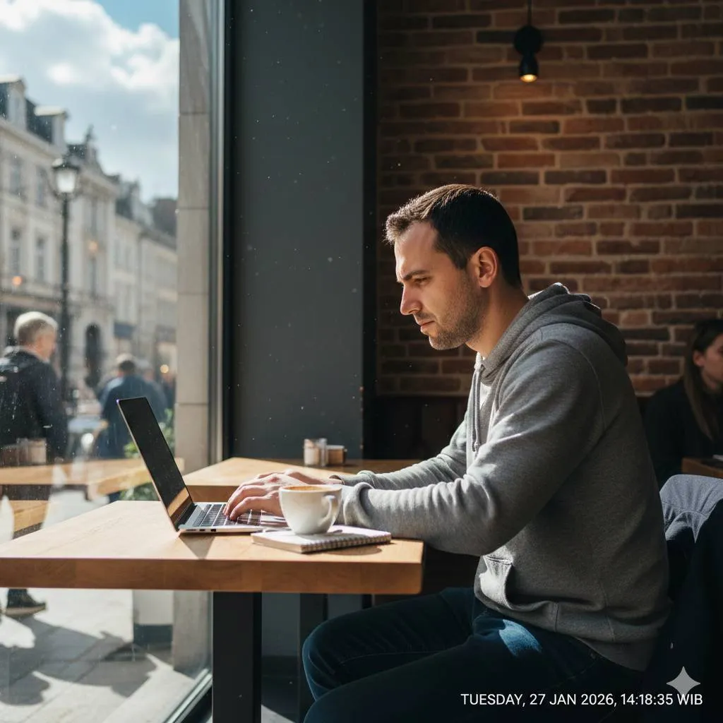 Mengatasi Masalah Kamera Laptop Tidak Berfungsi (c) Ilustrasi AI