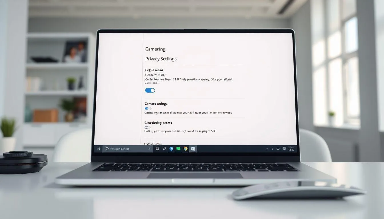 Cara Membuka Kamera Laptop Melalui Pengaturan Privasi (c) Ilustrasi AI