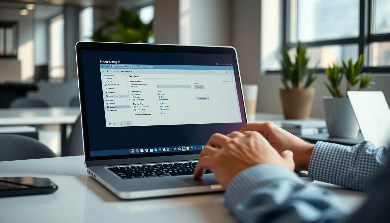 Cara Membuka Kamera Laptop Melalui Device Manager (c) Ilustrasi AI