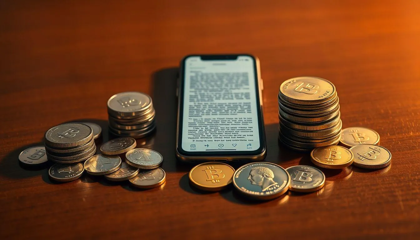 Jenis-Jenis Koin di KBM App dan Fungsinya (c) Ilustrasi AI