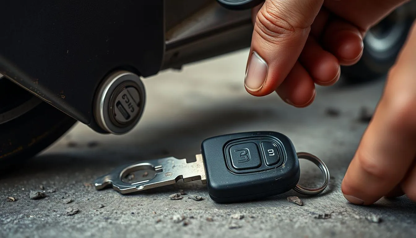 Penyebab Kunci Motor Beat Tertutup dan Tidak Bisa Dibuka (c) Ilustrasi AI