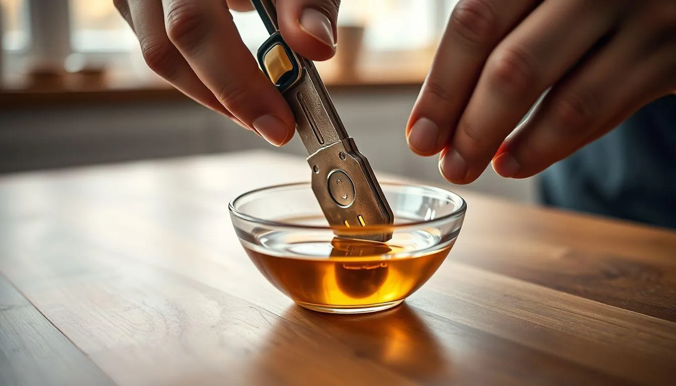 Cara Membuka Kunci Stang Motor Vario 125 yang Terkunci dengan Minyak Goreng (c) Ilustrasi AI