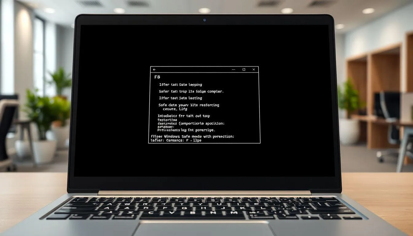 Cara Membuka Laptop yang Lupa Password Windows 10 dengan Safe Mode (c) Ilustrasi AI