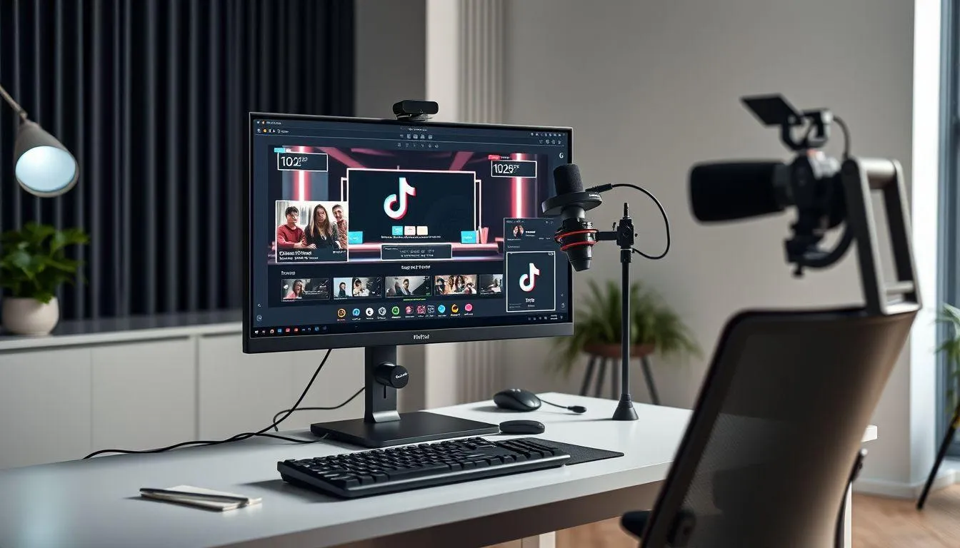 Cara Membuka Live TikTok Melalui PC atau Laptop (c) Ilustrasi AI
