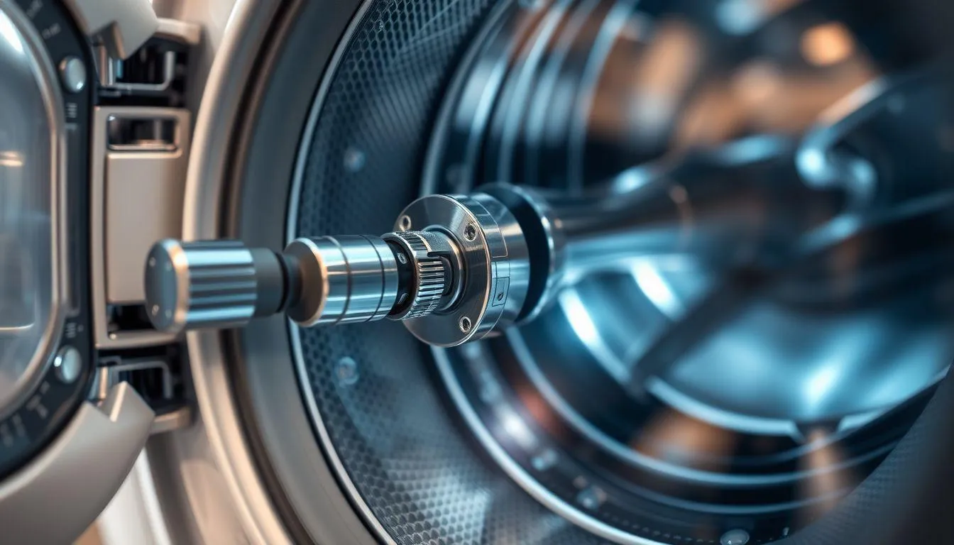 Pengertian Sistem Penguncian Otomatis pada Mesin Cuci (c) Ilustrasi AI