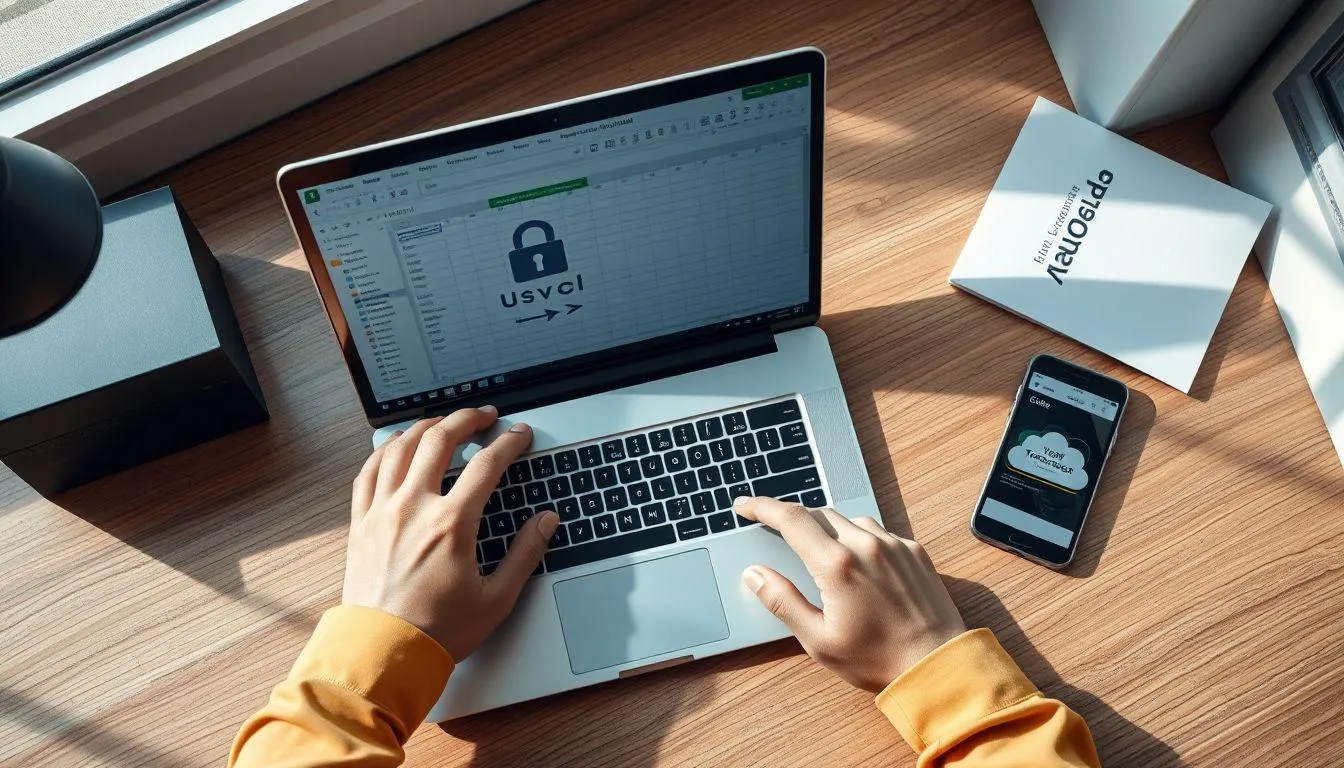 Cara Membuka Password Excel Menggunakan Layanan Online (c) Ilustrasi AI