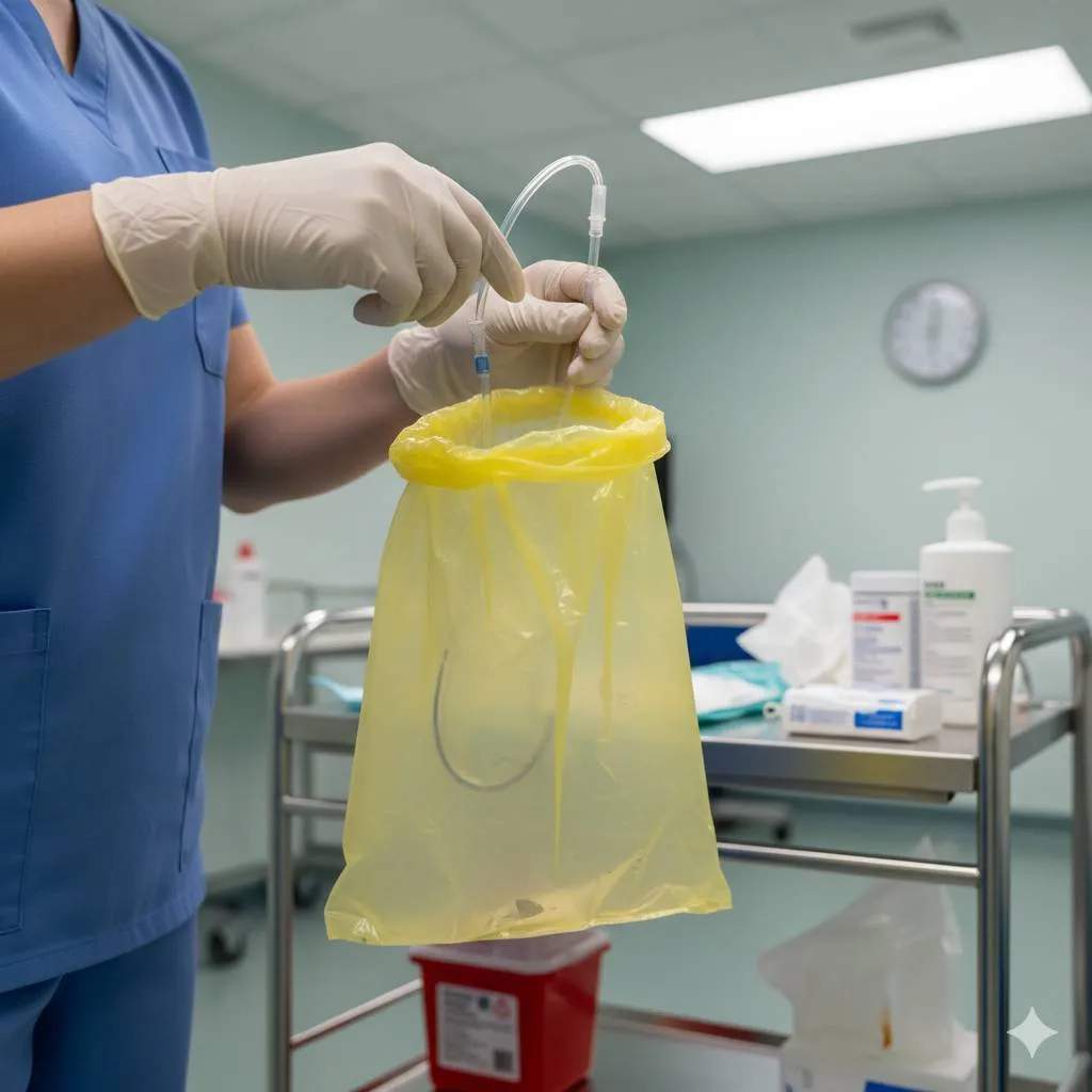 Pengertian Pelepasan Kateter Urine (c) Ilustrasi AI