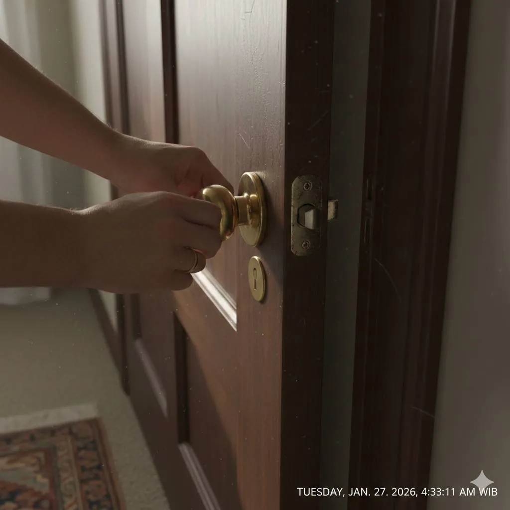 FAQ - Pertanyaan Umum tentang Cara Membuka Pintu Kamar yang Terkunci (c) Ilustrasi AI