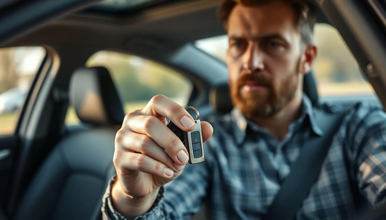 Tips Mencegah Pintu Mobil Terkunci dari Dalam (c) Ilustrasi AI