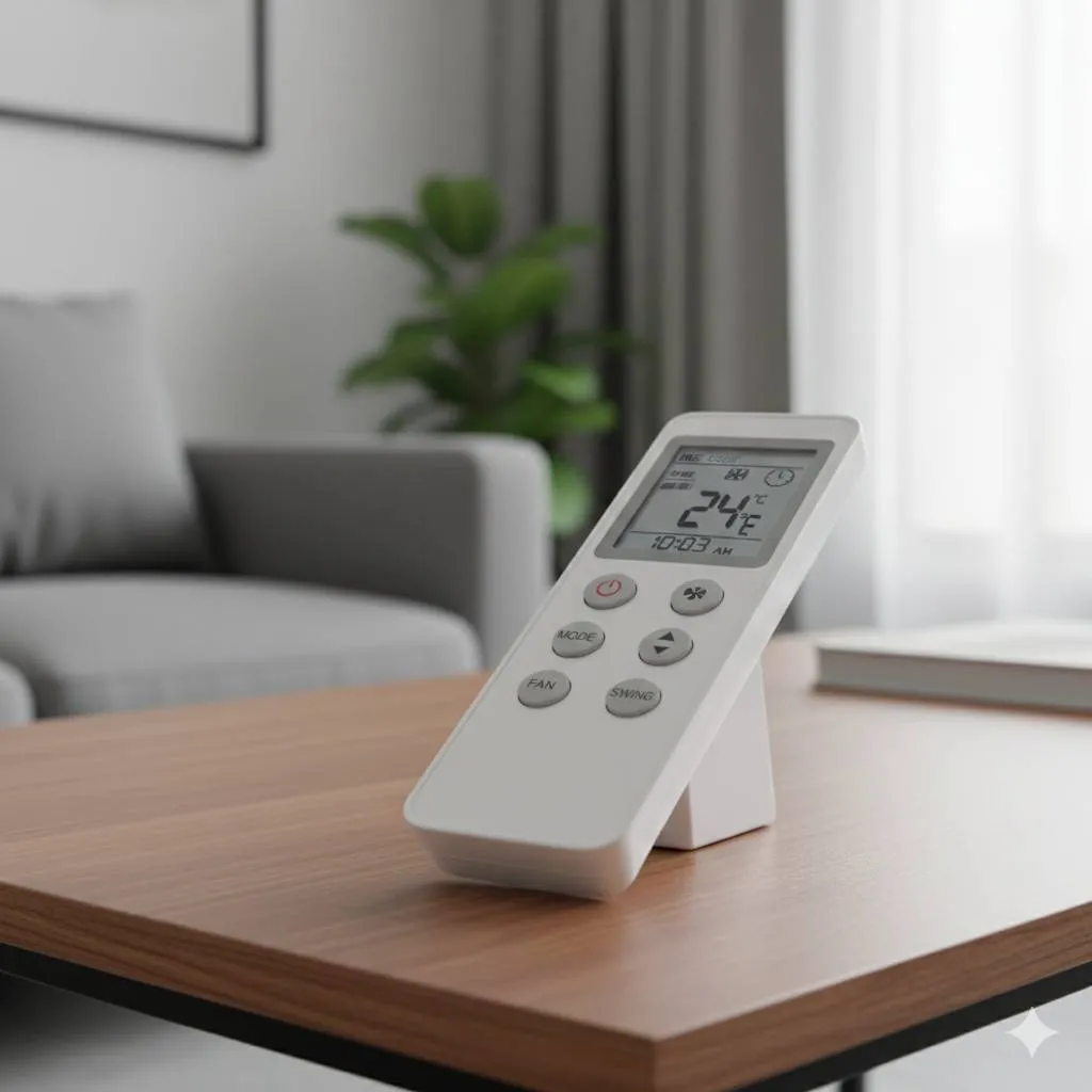 Metode Reset Remote AC untuk Membuka Kunci (c) Ilustrasi AI