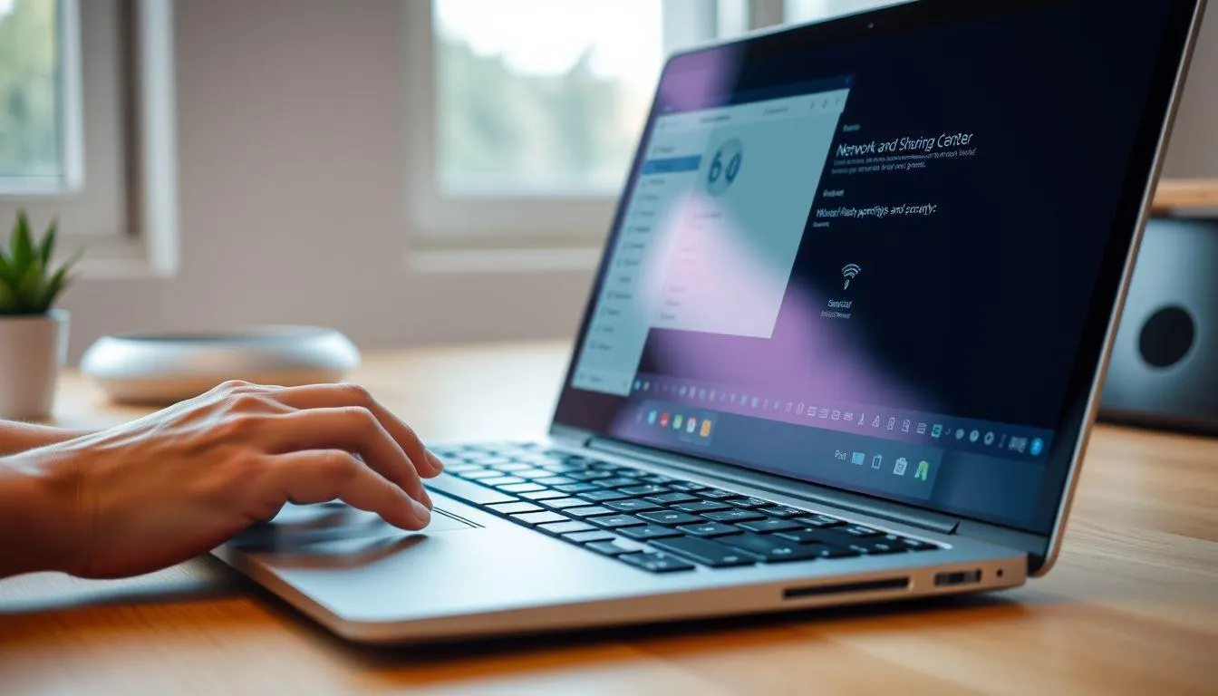 Cara Membuka Sandi WiFi di Perangkat Windows (c) Ilustrasi AI