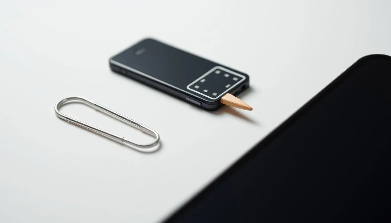 Alternatif Lain Selain Jarum untuk Membuka Slot SIM Card (c) Ilustrasi AI