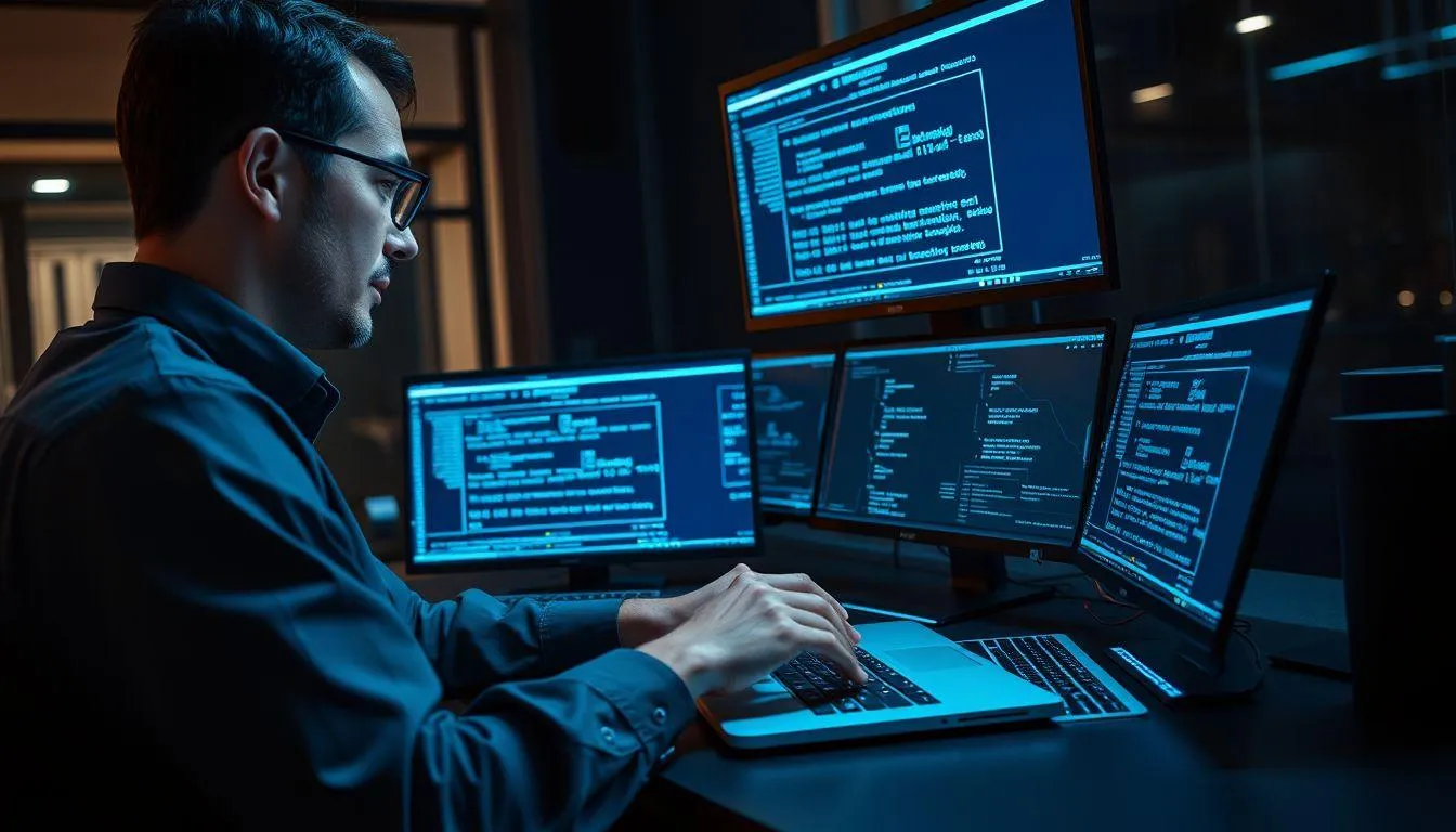 Menggunakan SSH Tunneling untuk Koneksi Aman (c) Ilustrasi AI