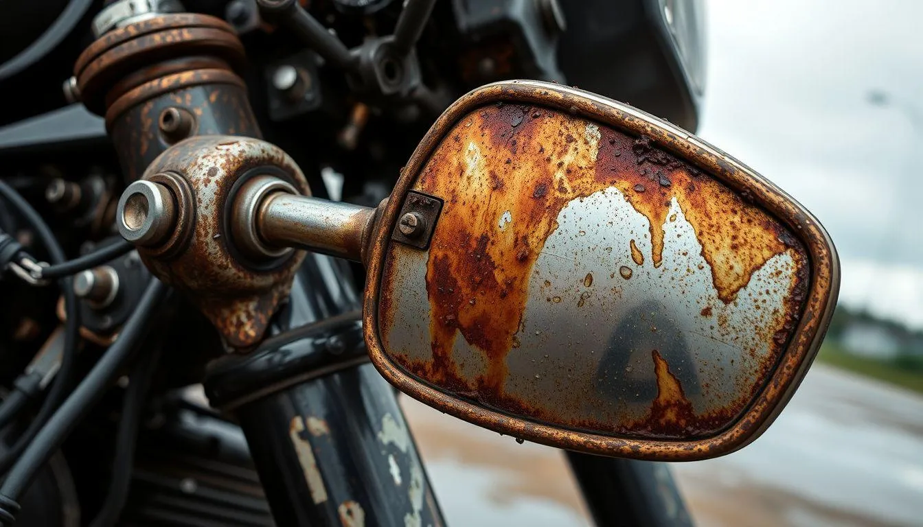 Mengapa Spion Motor Menjadi Keras dan Sulit Dibuka (c) Ilustrasi AI