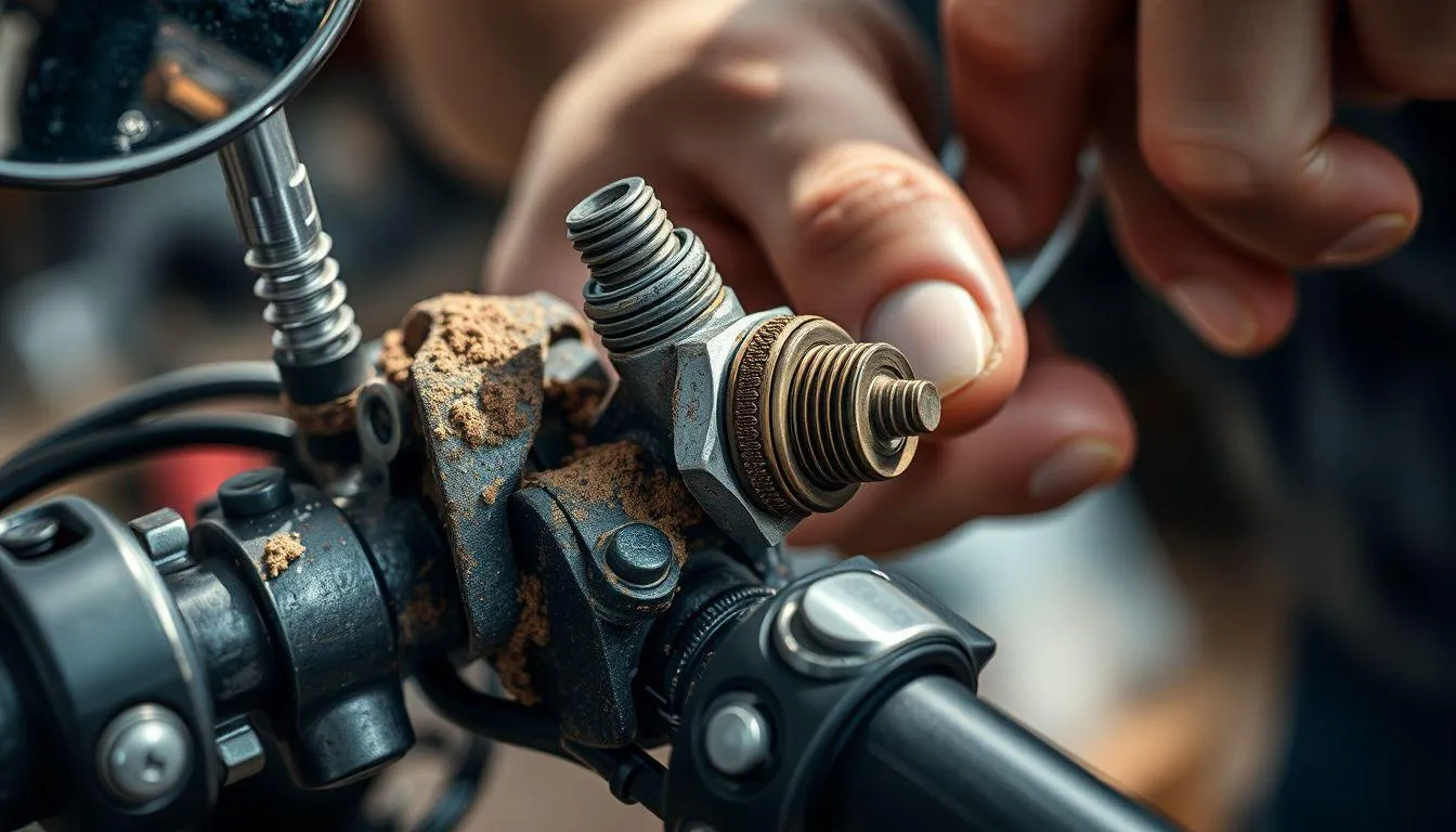 Kesalahan Fatal yang Harus Dihindari Saat Membuka Spion Motor (c) Ilustrasi AI