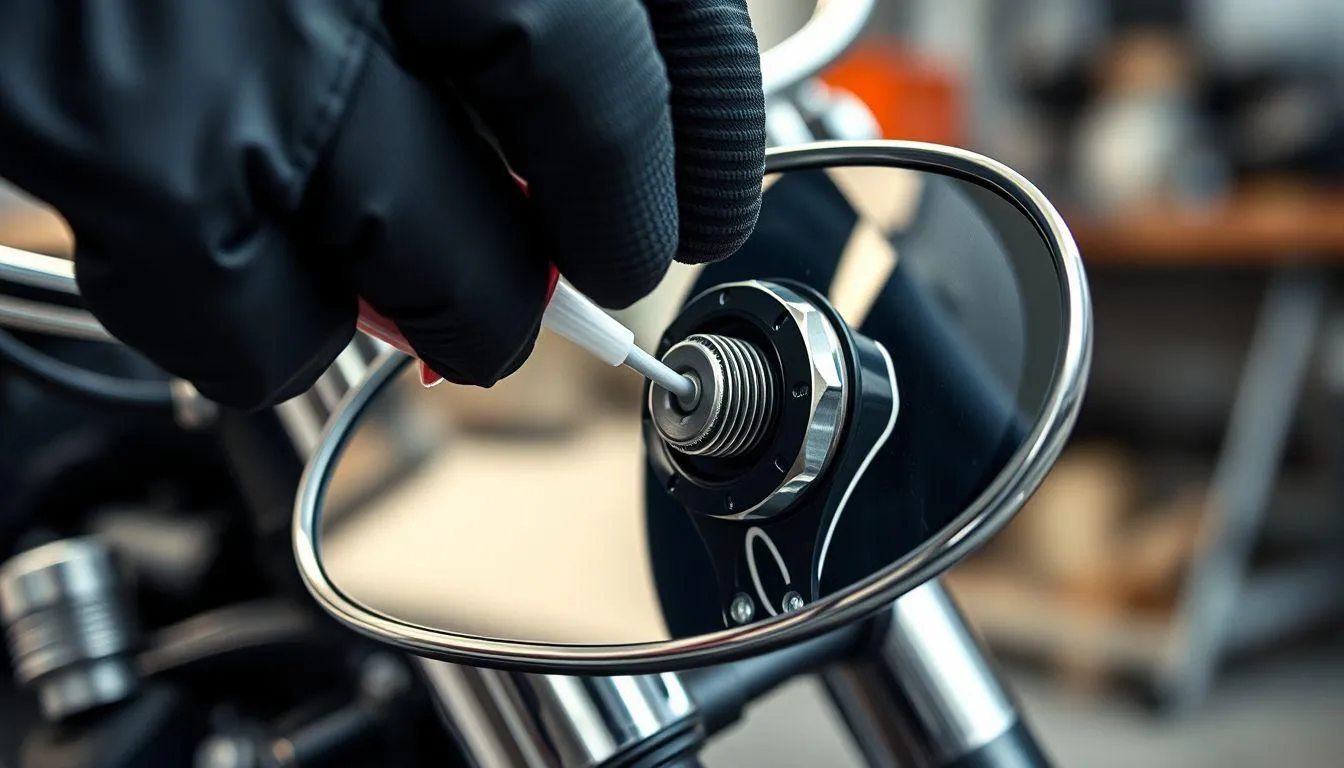 Perawatan Preventif Agar Spion Motor Tidak Keras (c) Ilustrasi AI