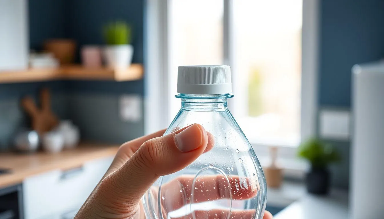 Cara Membuka Tutup Botol Air Mineral Plastik (c) Ilustrasi AI