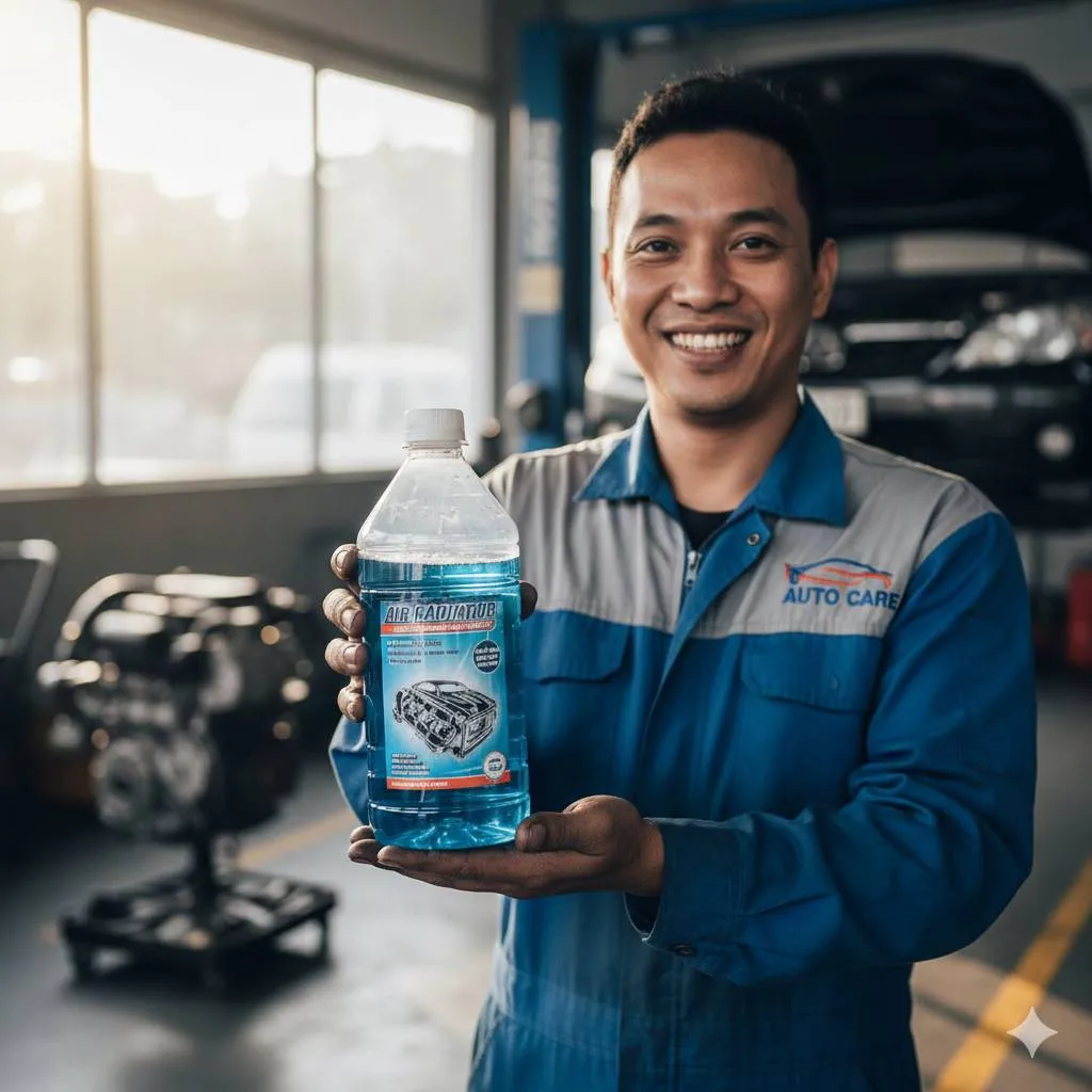 Pengertian Air Radiator dan Fungsinya (c) Ilustrasi AI