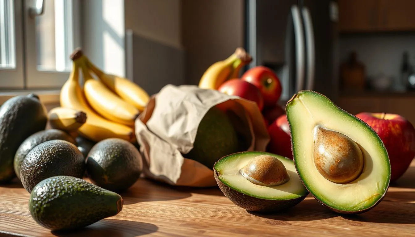 Tips Menyimpan dan Mematangkan Alpukat (c) Ilustrasi AI