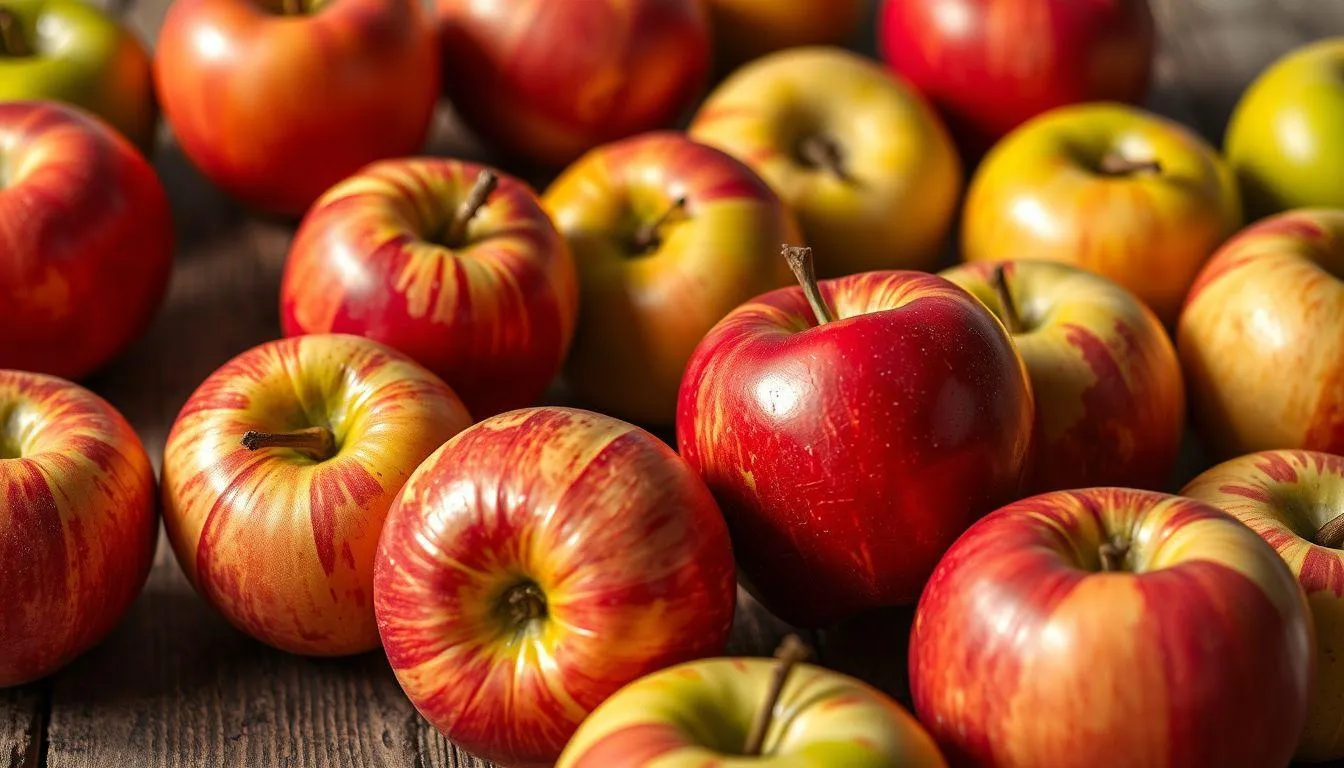 Memperhatikan Warna dan Penampilan Kulit Apel (c) Ilustrasi AI