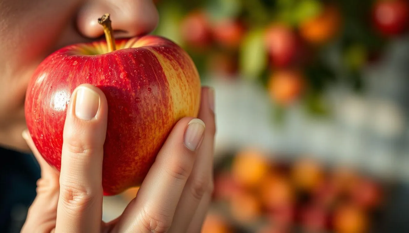 Mengenali Aroma Khas Apel yang Matang (c) Ilustrasi AI