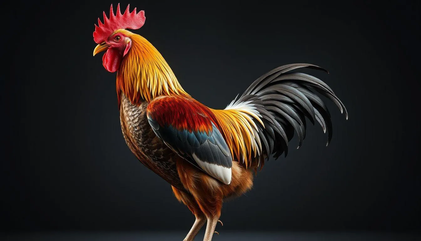 Ciri Fisik Ayam Aduan yang Berkualitas (c) Ilustrasi AI
