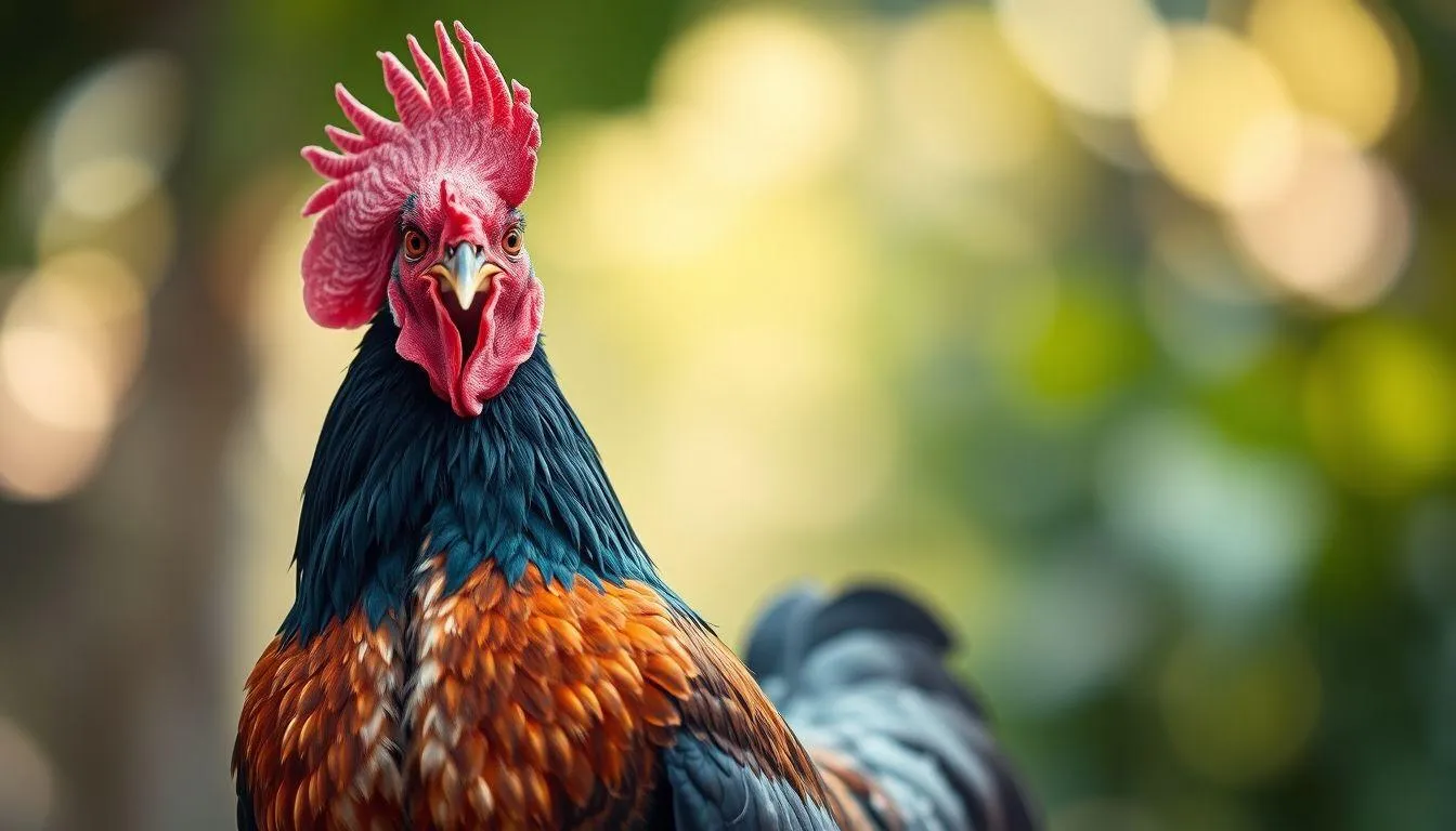 Temperamen dan Mental Ayam Bangkok (c) Ilustrasi AI