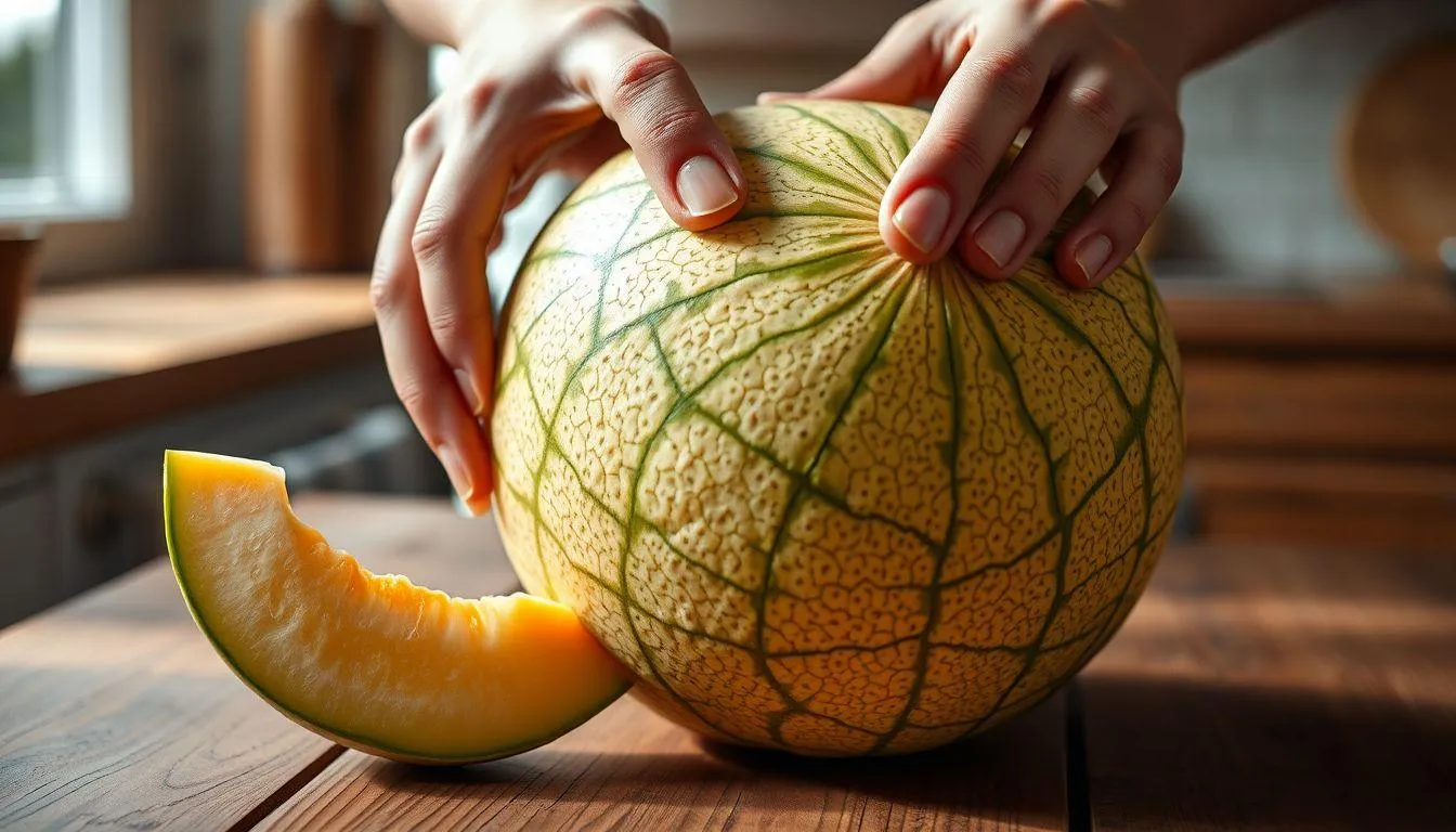 Uji Tekstur dan Bobot Blewah (c) Ilustrasi AI