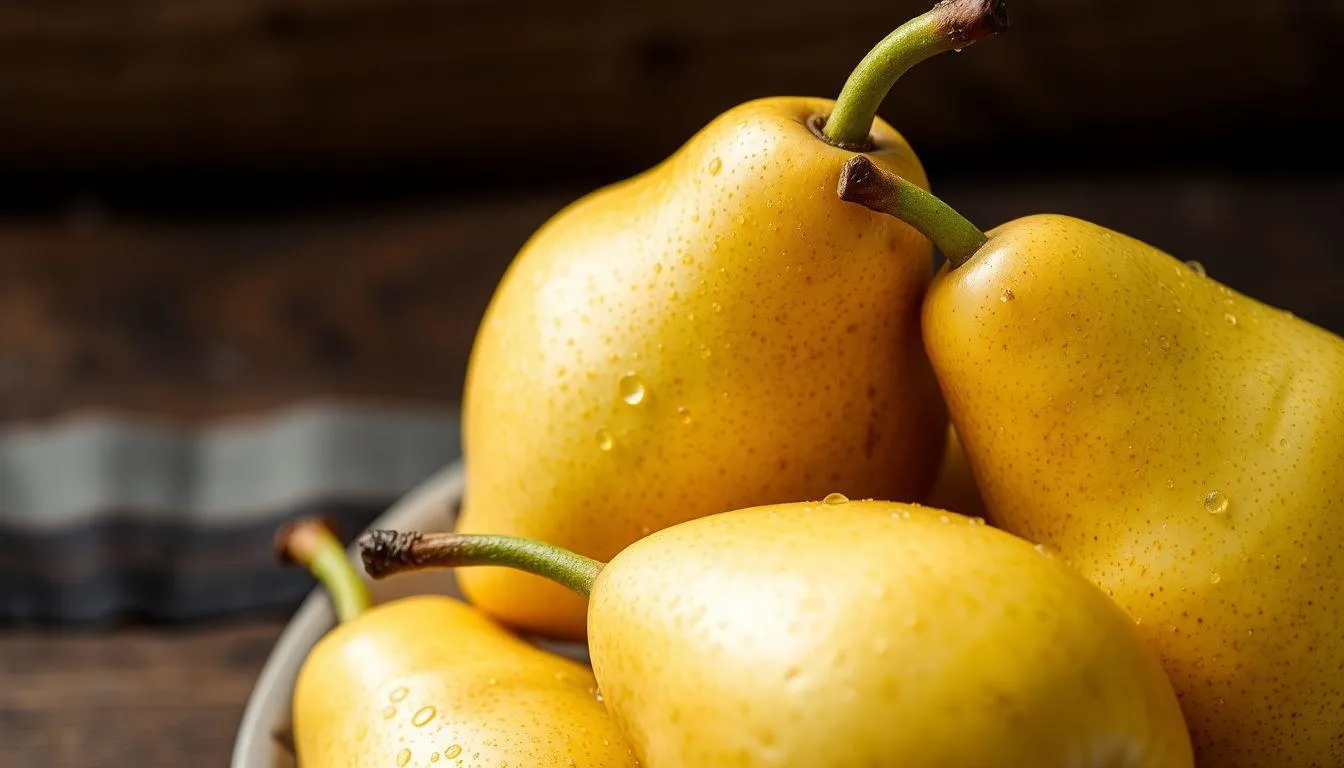 Pilih Pir dengan Tangkai yang Masih Menempel (c) Ilustrasi AI