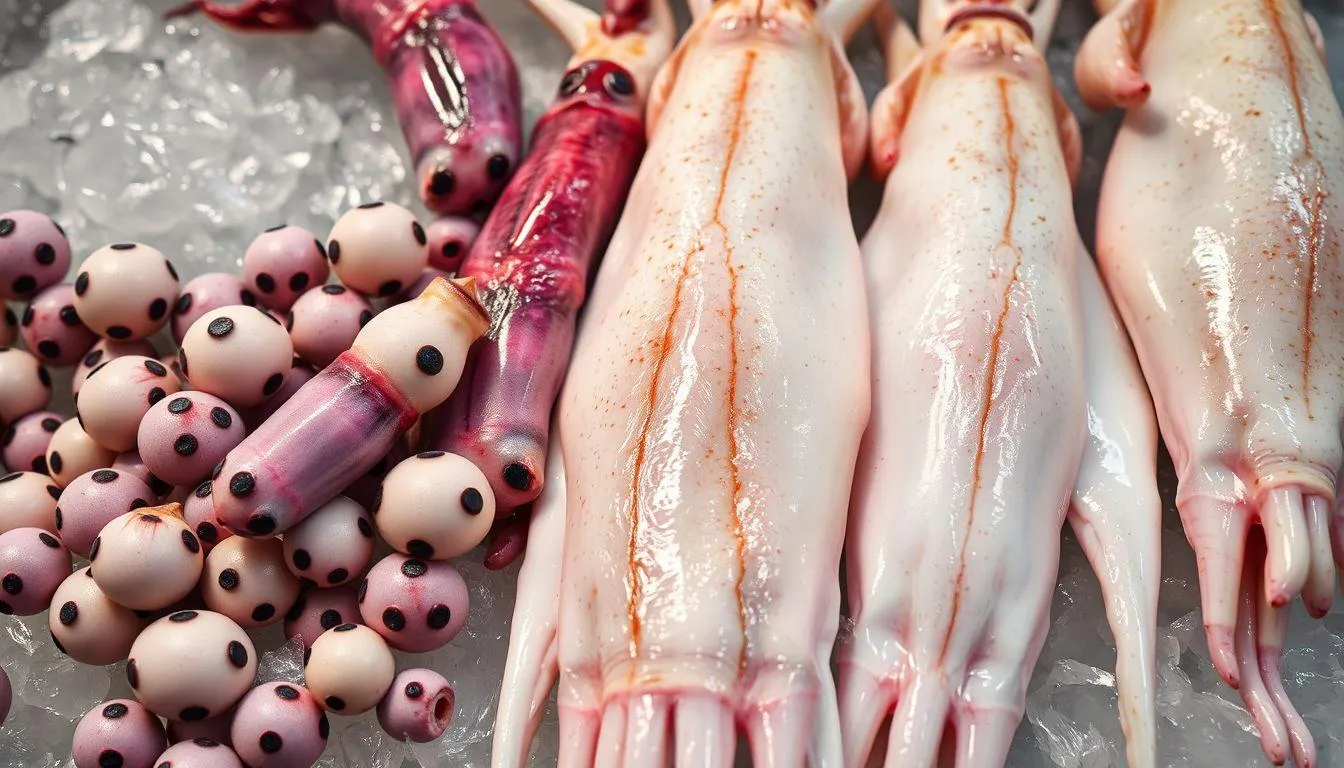 Cara Memilih Cumi Segar Berdasarkan Warna dan Penampilan (c) Ilustrasi AI