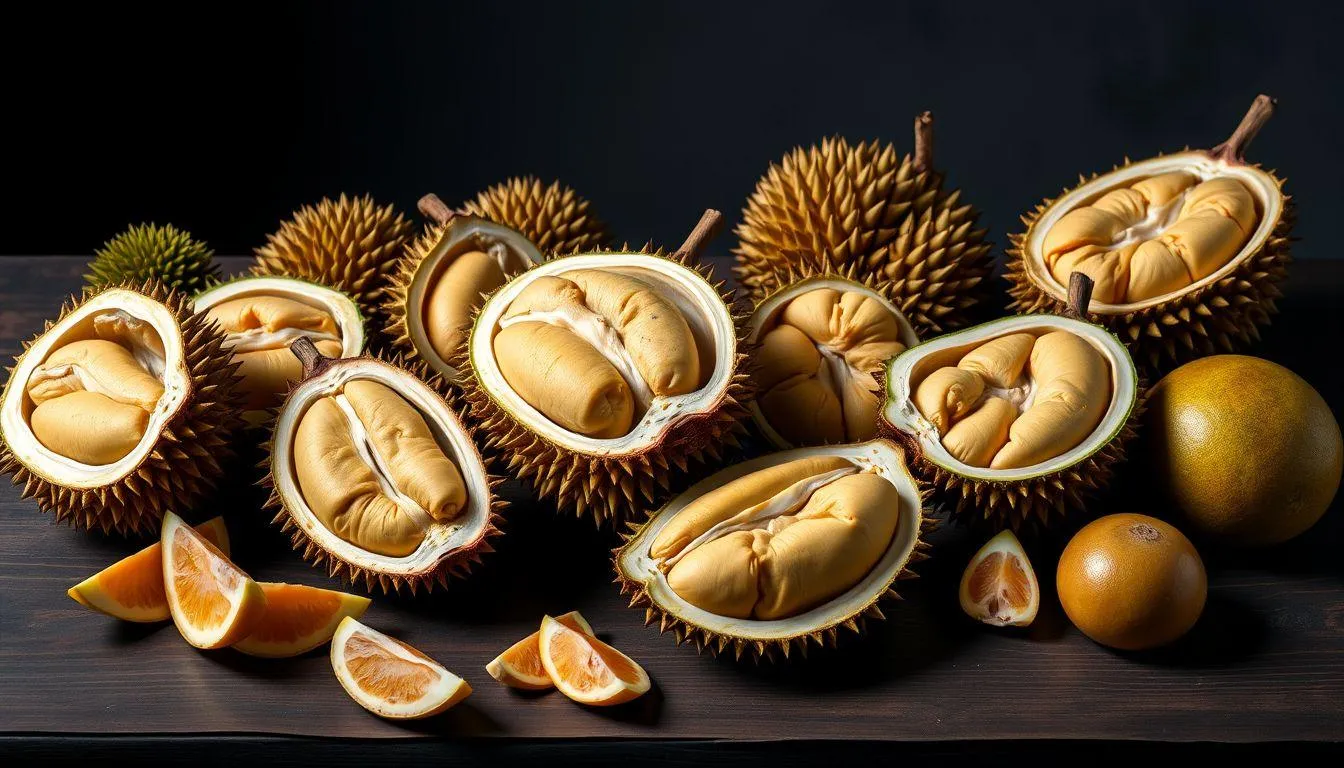 Perbedaan Varietas Durian dan Karakteristiknya (c) Ilustrasi AI