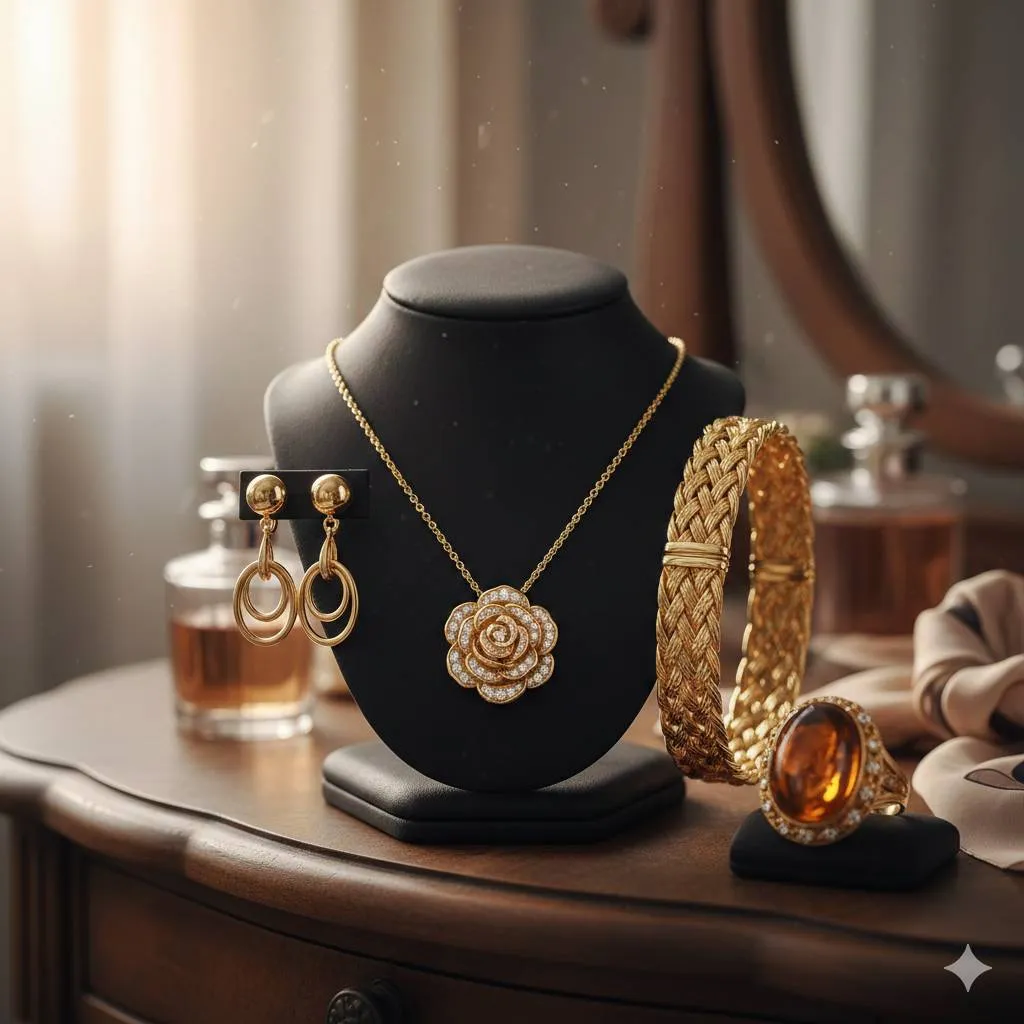 Memeriksa Kondisi Fisik Perhiasan (c) Ilustrasi AI