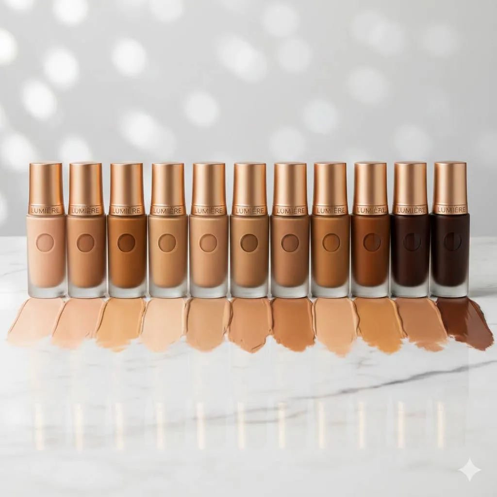 Cara Memilih Foundation Sesuai Warna Kulit (c) Ilustrasi AI