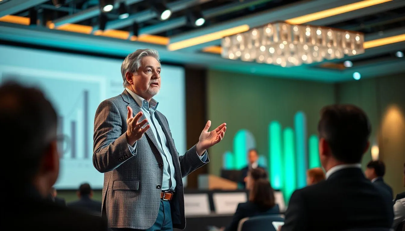 Evaluasi Biaya dan Nilai Investasi Jasa Pembicara Keuangan (c) Ilustrasi AI