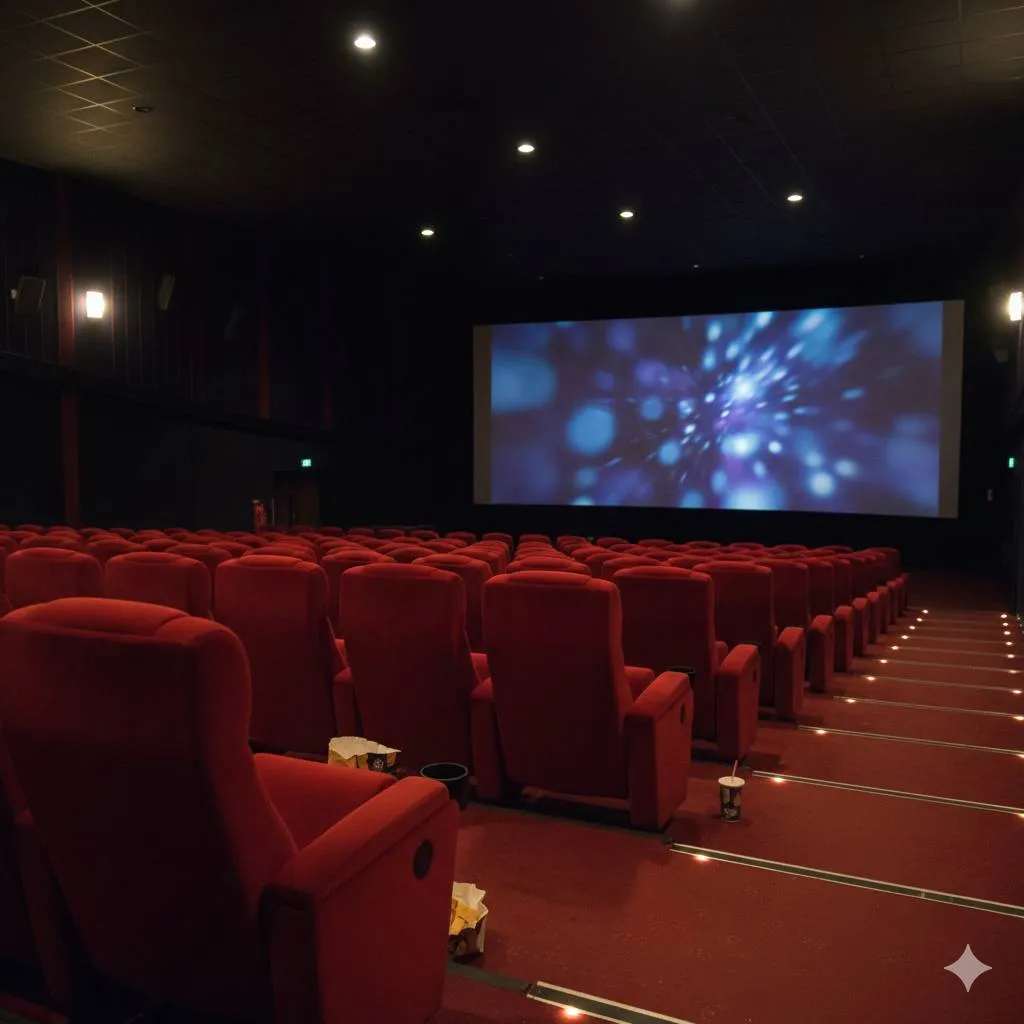 Tips Praktis Memilih Kursi Bioskop (c) Ilustrasi AI