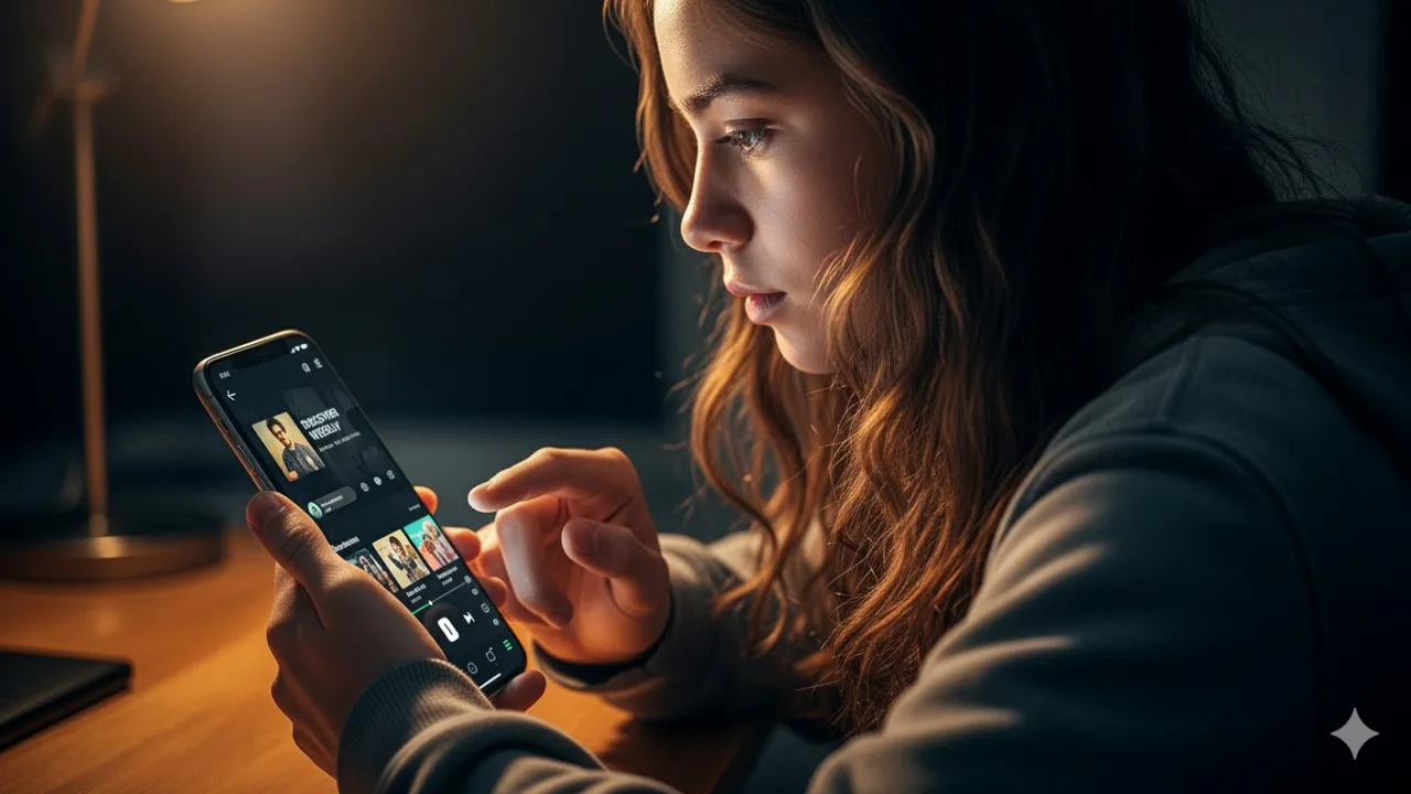 Fitur Spotify Lainnya (c) Ilustrasi AI