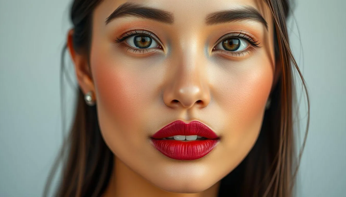 Warna Lipstik untuk Kulit Sawo Matang (c) Ilustrasi AI