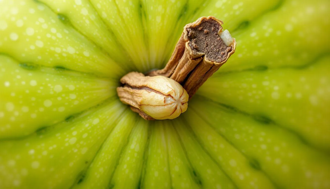 Memeriksa Tangkai dan Bagian Ujung Melon (c) Ilustrasi AI