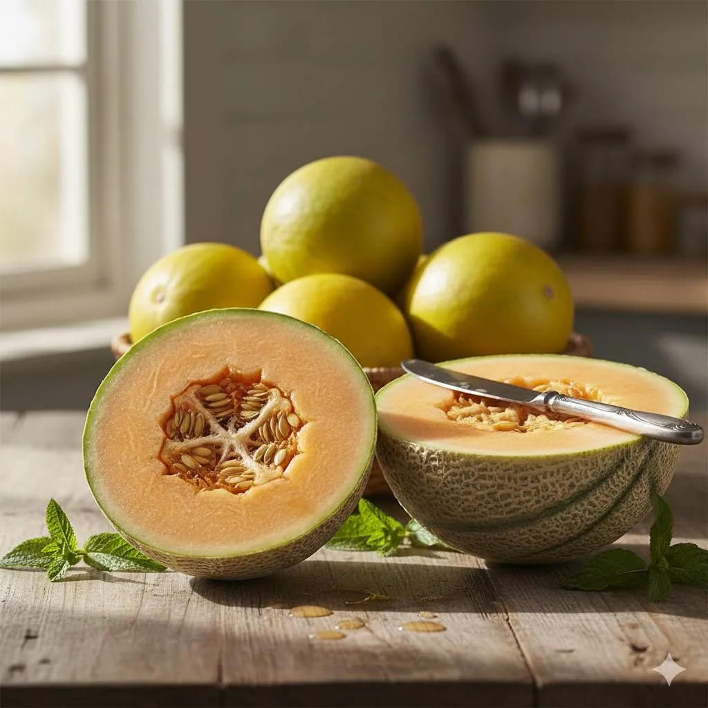 Teknik Mengetuk dan Menggoyangkan Melon (c) Ilustrasi AI