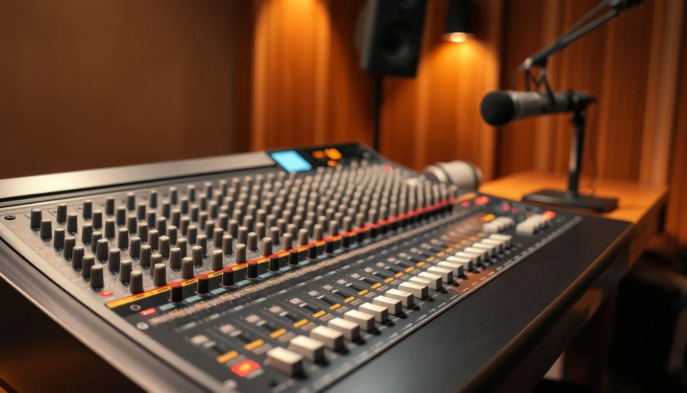 Menentukan Kebutuhan Mixer Audio Anda (c) Ilustrasi AI