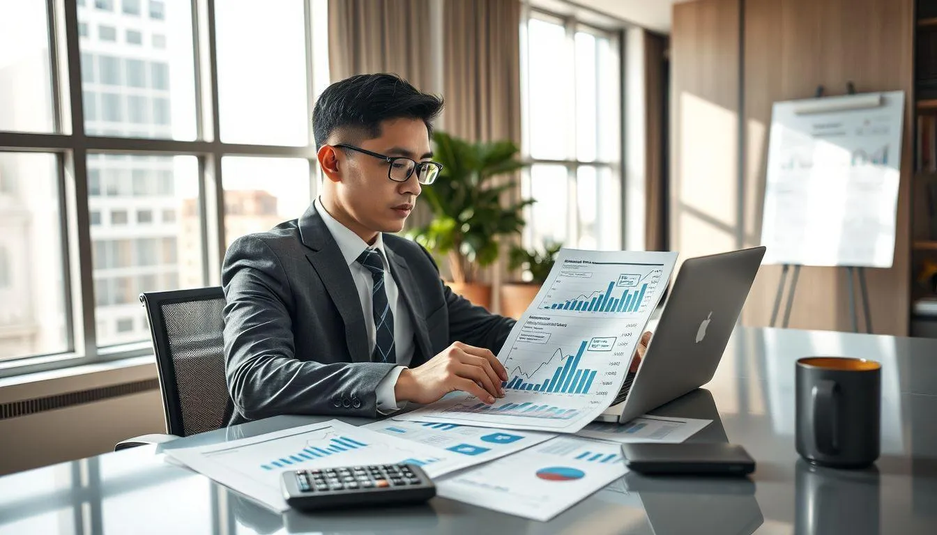 Mengevaluasi dan Memantau Kinerja Investasi (c) Ilustrasi AI